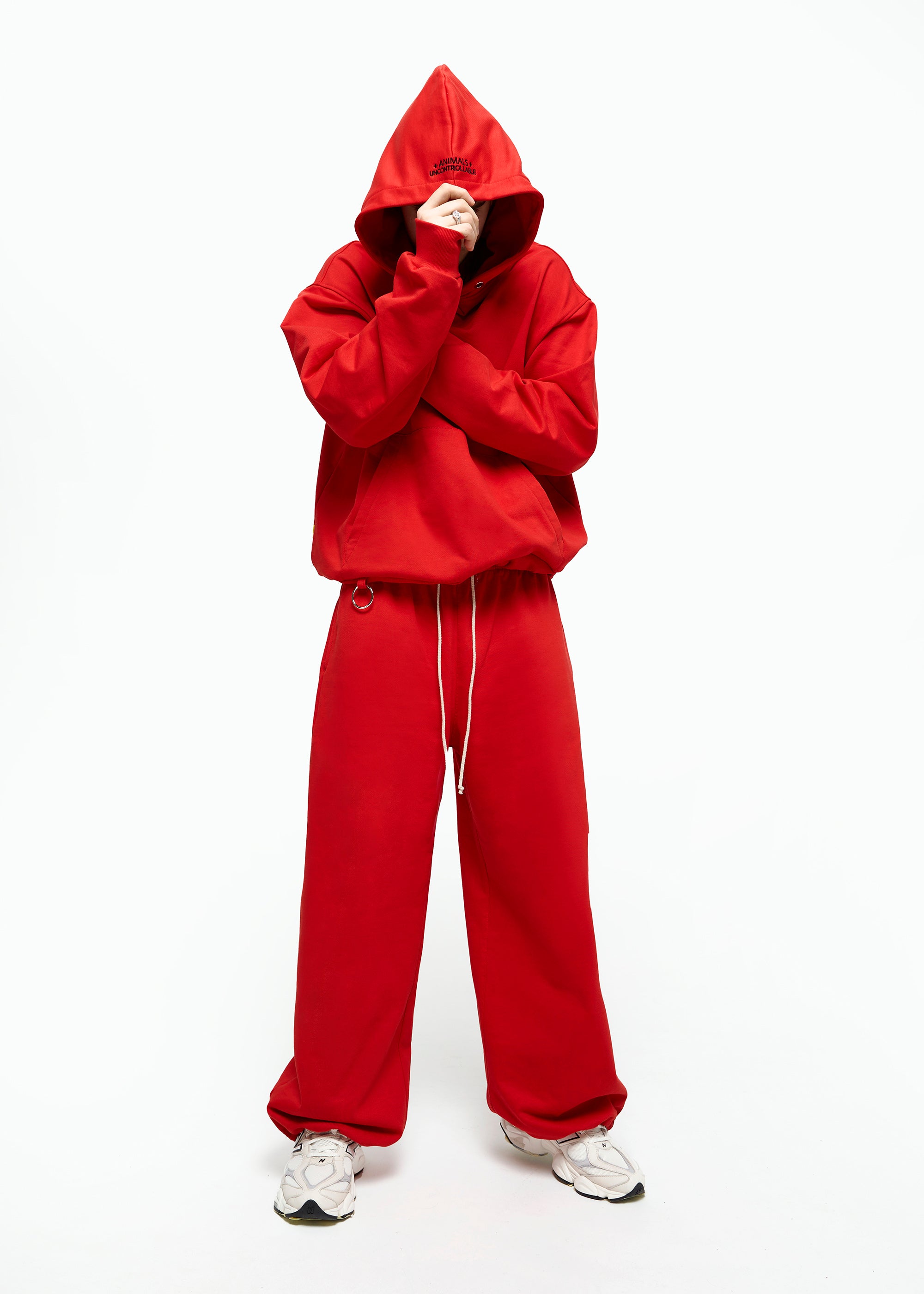 BASIC red hoodie