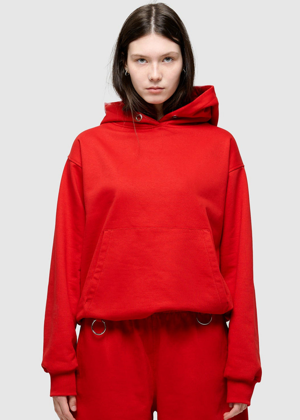 BASIC red hoodie