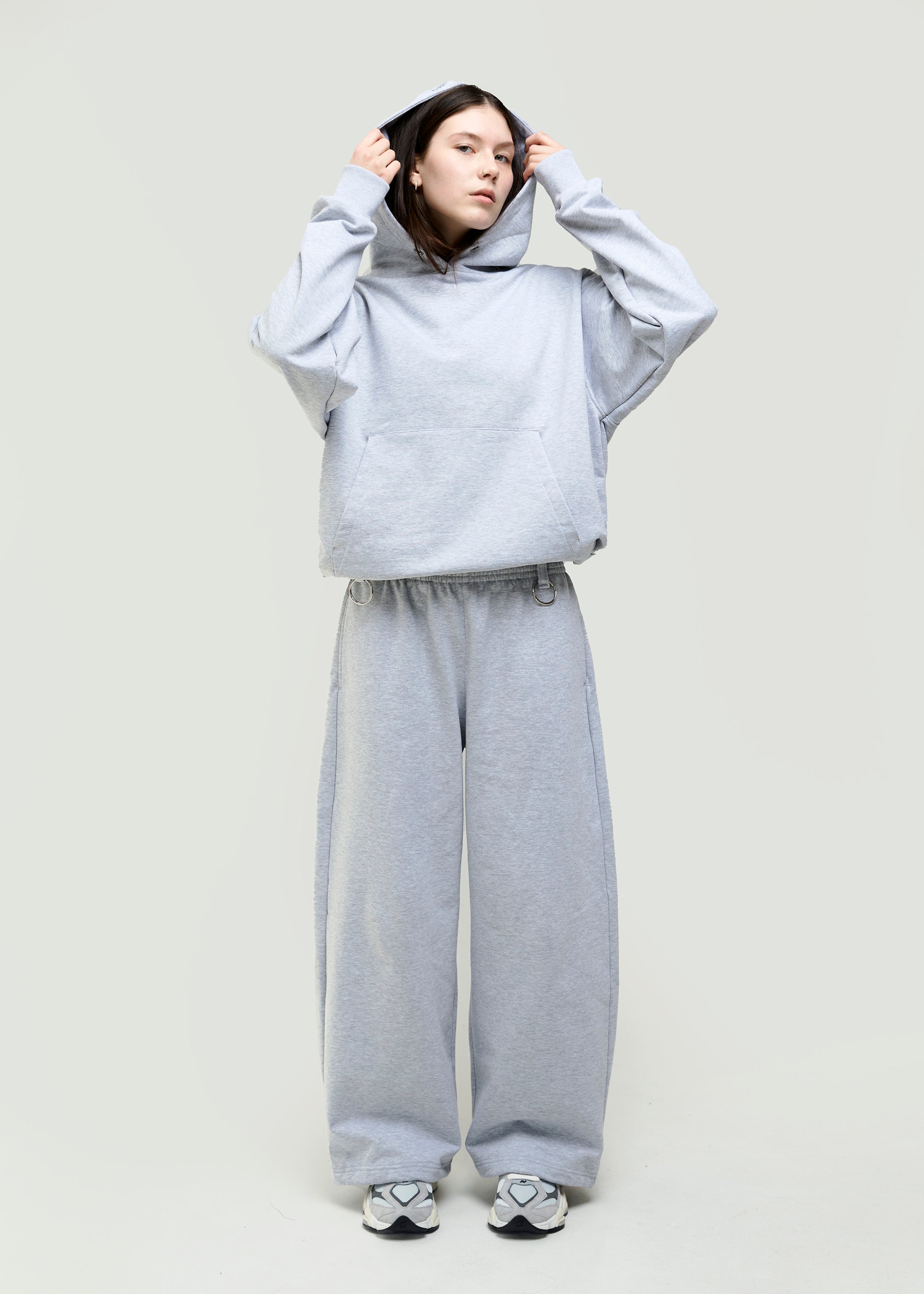 BASIC melange hoodie