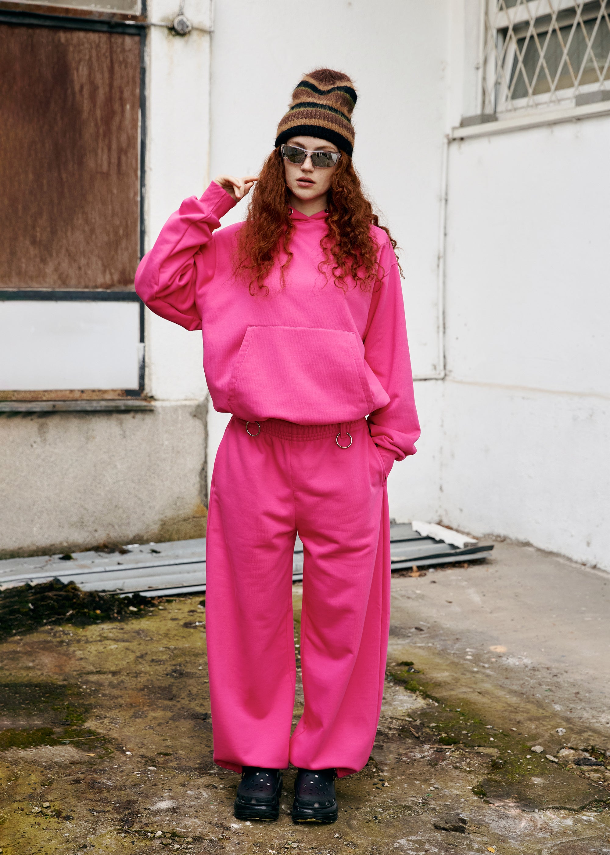 BASIC & BUBBLE pink set