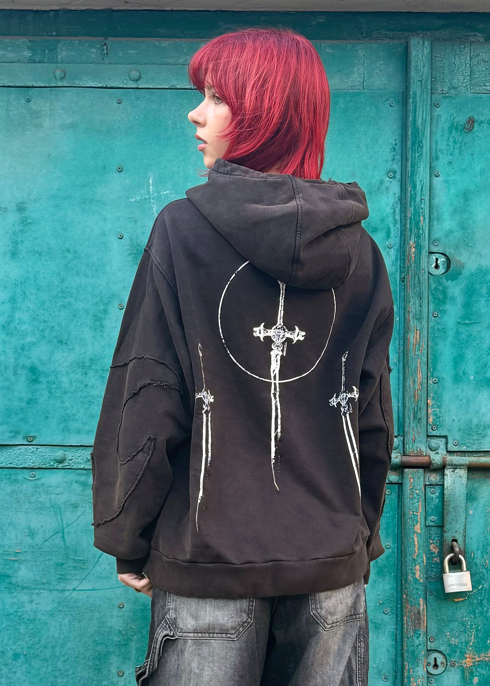 REDEMPTION washed hoodie