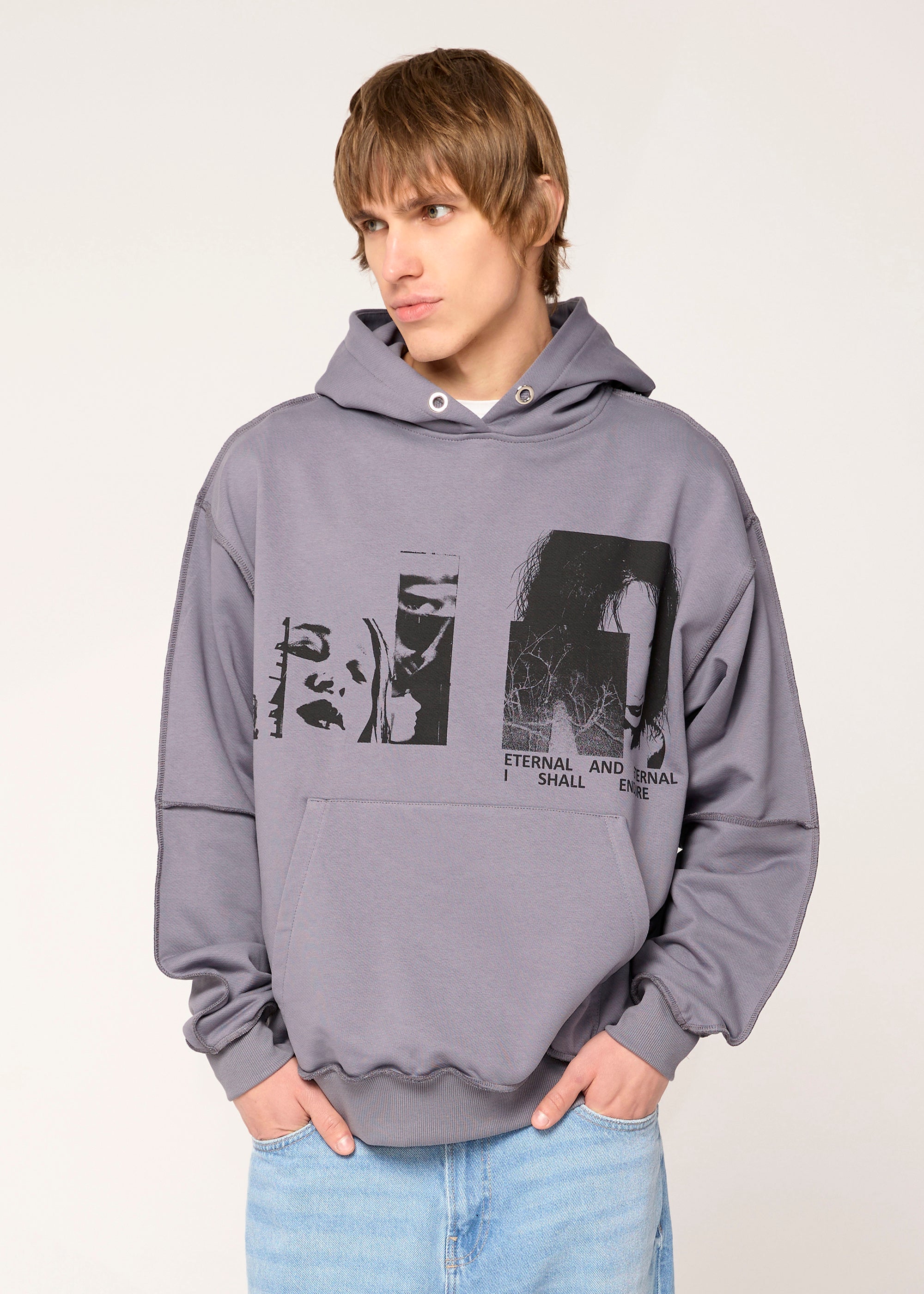 ETERNAL grey hoodie