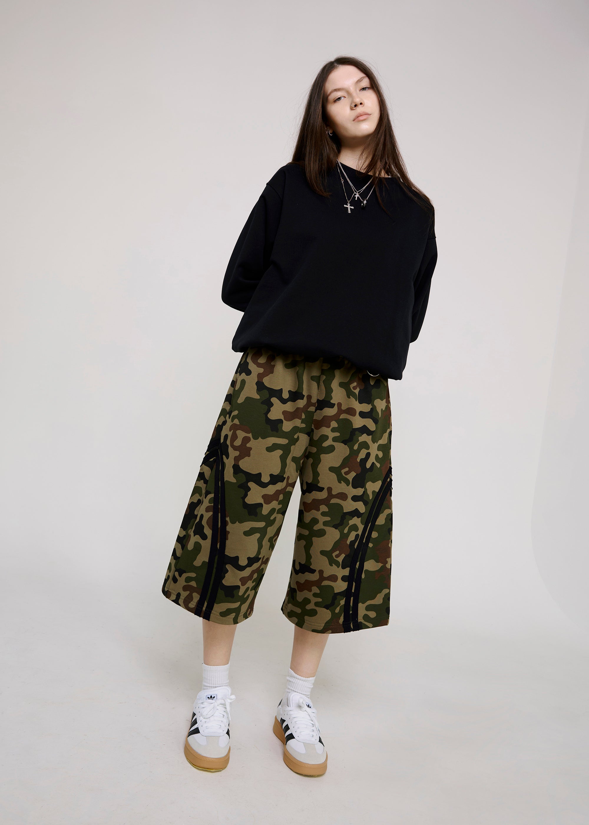 BUBBLE ARMY maxi shorts PRE-ORDER