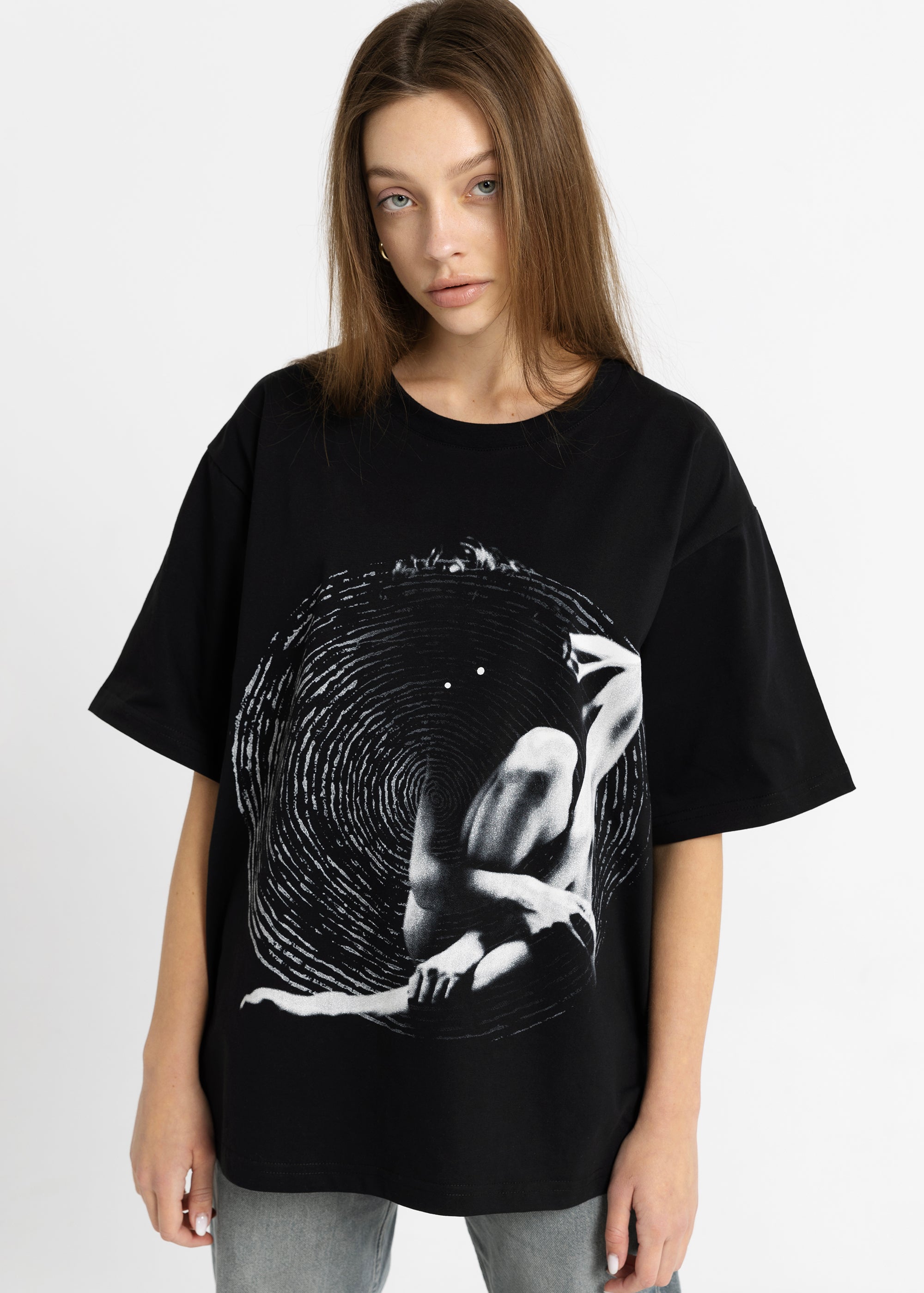 SPIRAL black t-shirt