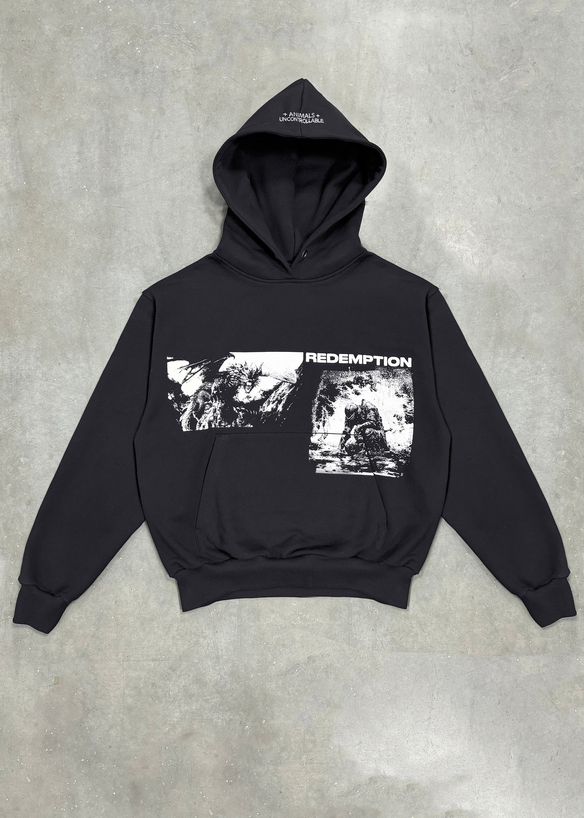 REDEMPTION black hoodie