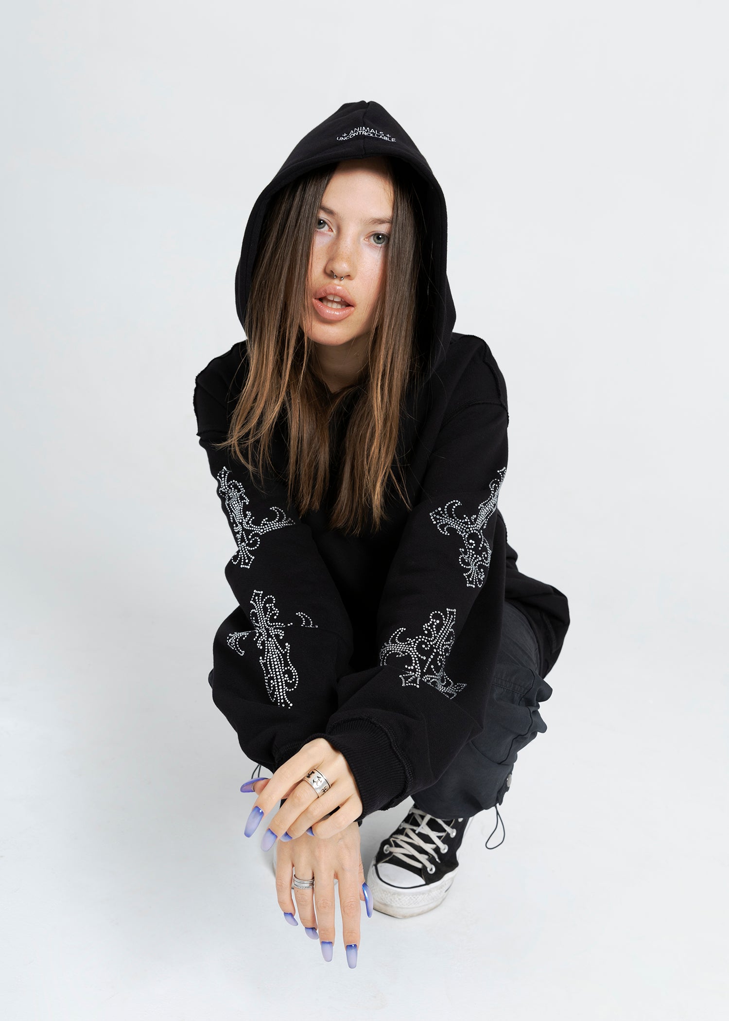 CROSS black hoodie
